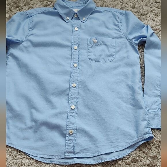 Abercrombie Fitch kids long-sleeve icon shirt  13/14 - Picture 10 of 10